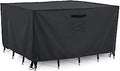 Tempera Patio Furniture Cover, Outdoor Table Covers Waterproof Square, Heavy by TemperaPatioLife
