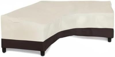 Easy-Going Patio V-Shaped Sectional Sofa Cover, Waterproof Outdoor Sectional - Image 8