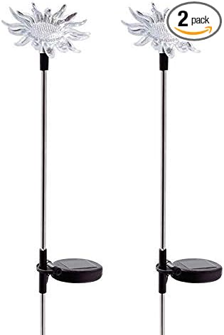 Solar Powered Garden Stake LED Light by RELIGHTABLE