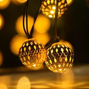 Solar String Lights Outdoor 11.6FT 30LED Globe String Lights - Image 7