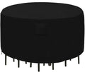 Bar Height Firepit Patio Dining Sets Cover Heavy Duty Waterproof 74 Inch Tall by Izzybang