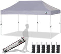 Eurmax USA Standard 10'x20' Patio Pop Up Canopy Tent Commercial Instant Canopies by Eurmax