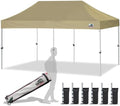 Eurmax USA Standard 10'x20' Patio Pop Up Canopy Tent Commercial Instant Canopies by Eurmax