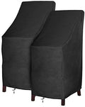 RosieLily Outdoor Chair Covers, High Back Patio Chair Covers Waterproof by RosieLily