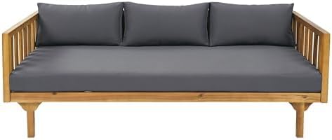 Merax Outdoor Acacia Wood Conversation Set - Image 3