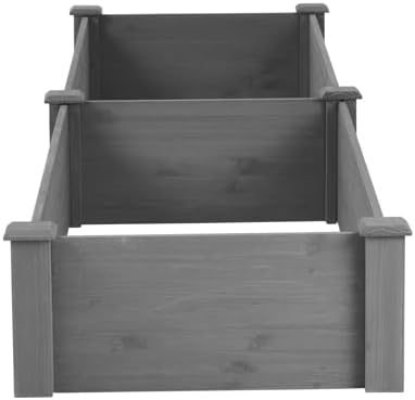 Over Ground 96x28x10 inch Raised Garden Bed, Large Wood Planter Box - Image 3