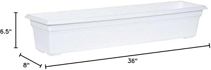 Root & Vessel 16362 Countryside Flower Box Planter - Image 7