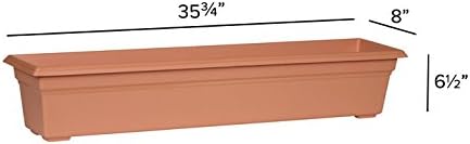Novelty 16365 Countryside Flower Box Planter, Terracotta - Image 4