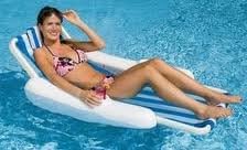 SunChaser Sling Floating Swimming Pool Lounge Chair - Image 3