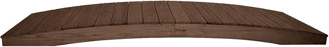 10 FT WALNUT Amish Made Pinewood Heavy Duty Garden Bridge by Unknown
