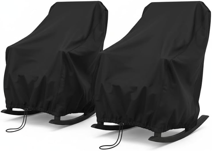 Patio Chair Covers Waterproof Patio Furniture Covers, 27.5"W x 32.5"D x 43"H by HI%C2%B7%C2%B7%C2%B7YOURCOVER