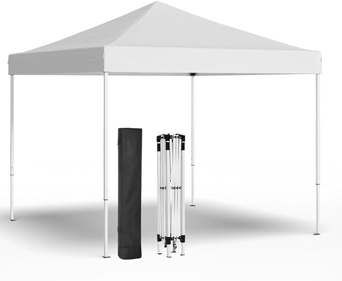 10x10ft Pop Up Canopy Tent, Heavy Duty Waterproof Folding Tent by PHONWHON