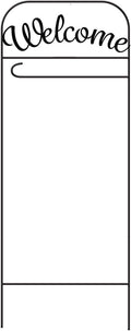 Briarwood Lane Wrought Iron Welcome Arbor by BriarwoodLane