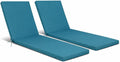 Only choice Outdoor Chaise Lounge Cushion Set of 2, Replacement Seat Cushion by ONLYCHOICE