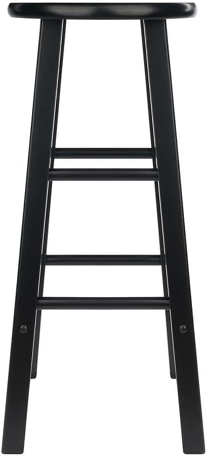 Winsome Element 2-Piece Counter Stool Set, Classic Backless Bar Chairs - Image 5