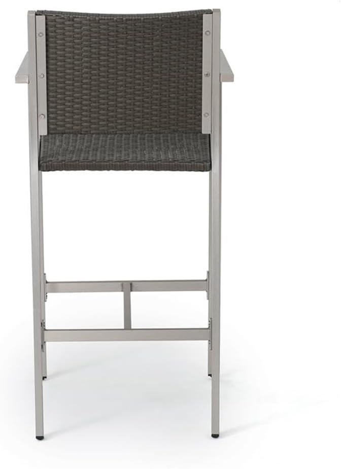 Christopher Knight Home Cape Coral Outdoor Wicker Bar Stools, 4-Pcs Set - Image 10