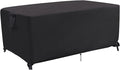 Outdoor Dining Table Cover, 72 Inch Rectangle Patio Dining Table Covers by Jungdaoutdoorfurniturecover