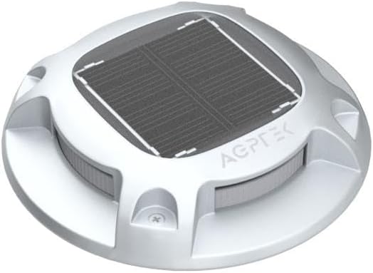 AGPTEK Solar Driveway Lights Outdoor 12 Pack, 2 Color Modes LED Deck Dock - Image 4