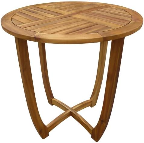Christopher Knight Home Zed 3 Pieces Outdoor Dining Set, Acacia Wood Dining - Image 8