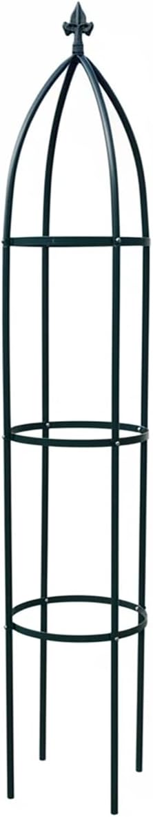 100% Metal Obelisk Garden Trellis 6.3 Feet Tall Sturdy Plant Support by LeJoy+Garden