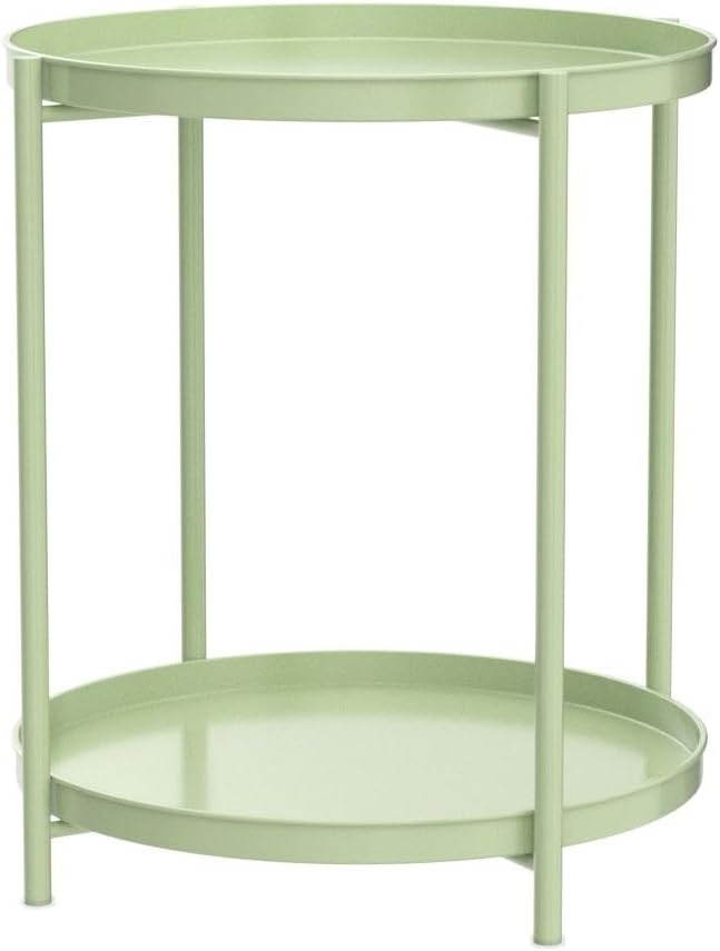 EKNITEY 2 Tier End Table - Image 5