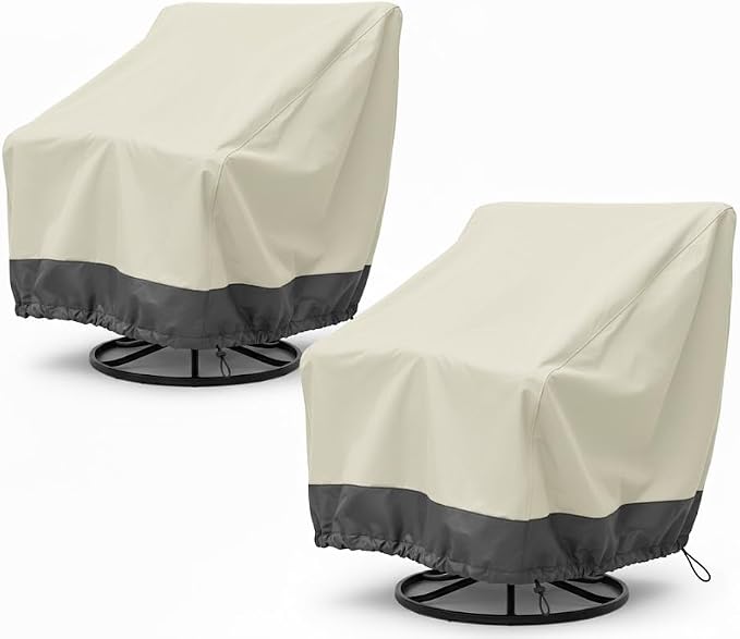 2 Pack Heavy Duty Patio Chair Covers by HI%C2%B7%C2%B7%C2%B7YOURCOVER