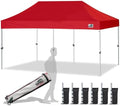 Eurmax USA Standard 10'x20' Patio Pop Up Canopy Tent Commercial Instant Canopies by Eurmax