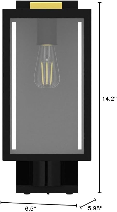 Motion Sensor Outdoor Wall Lights, Dusk to Dawn Outdoor Lighting, Modern Wall - Image 9