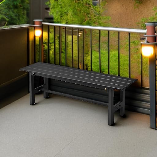 Giantex 2-Person Outdoor Bench Seat - Image 6