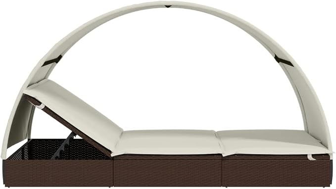 vidaXL 2-Person Outdoor Patio Daybed - Image 9