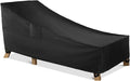 WLEAFJ Patio Chaise Lounge Cover Waterproof, Heavy Duty Outdoor Lounge Chair by WLEAFJ