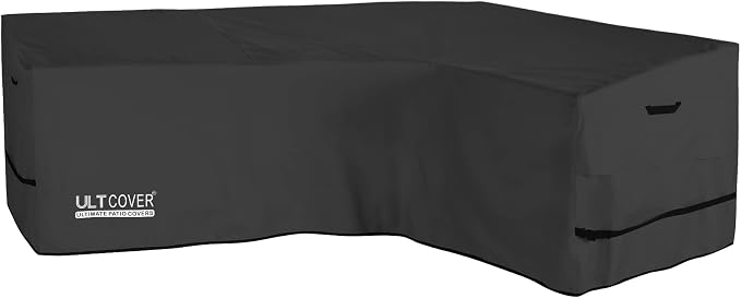 ULTCOVER Patio L-Shaped Right Facing Sofa Cover Waterproof by ULTCOVER
