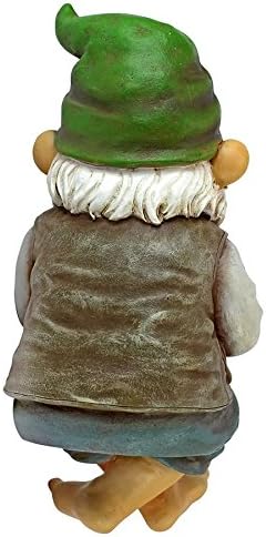 Design Toscano Ziggy with Fishing Pole Garden Gnome Indoor/Outdoor Shelf Sitter - Image 2