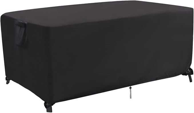 Patio Furniture Set Covers, 68 Inch Rectangle Outdoor Dining Table Cover by Jungdaoutdoorfurniturecover