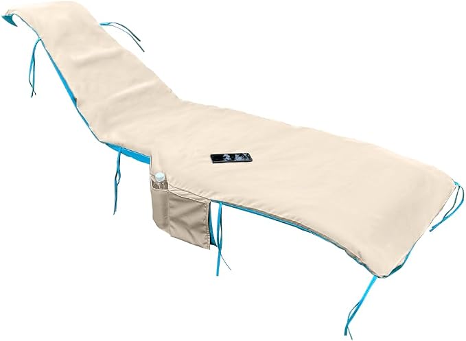 Outdoor Hanging Lounge Chair Replacement Cushion Cover and Umbrella Fabric - Image 2