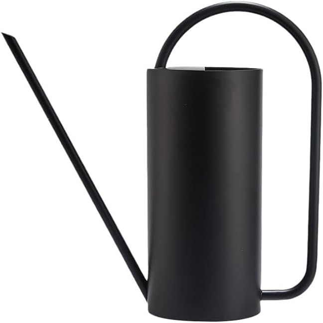 Watering Can for Indoor Plants, 50 oz/1.5L Stainless Steel Watering Can Pot by Chemlliy