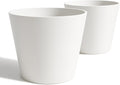 Wide Planters for Outdoor Plants, Extra Large Indoor Flower Pots for Garden by Heyzier