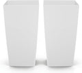 VEVOR 30 inch Tall Planters for Outdoor Plants Set of 2, Modern Large Planters by VEVOR