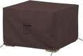 Covers & All Outdoor Ottoman Cover, 12 Oz PVC Polyester, Waterproof Ottoman by CoversAll