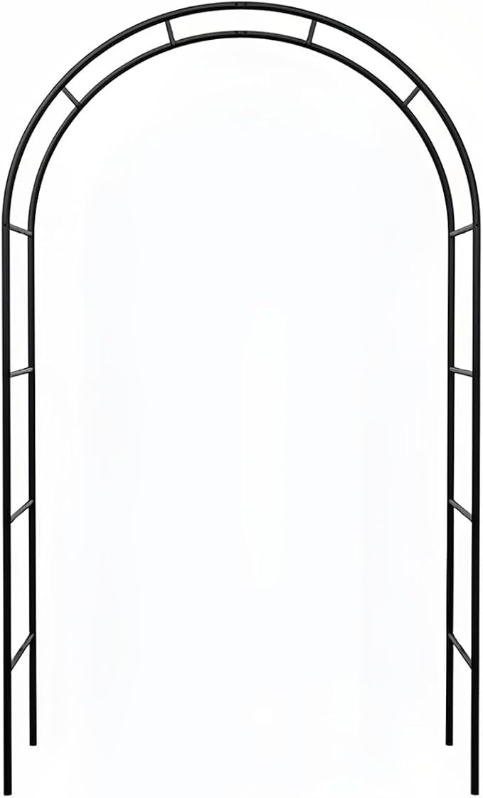 Thickened Metal Garden Arch, 16mm Pipe Diameter Heavy-Duty Garden Arbor by LeJoy+Garden