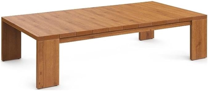 Modway Tahoe Acacia Wood Rectangular Outdoor Patio Coffee Table in Natural by Modway