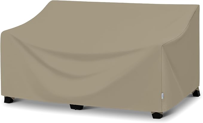 SunPatio Outdoor Sofa Cover 60 Inch, Heavy Duty Waterproof Patio Loveseat Cover by SunPatio