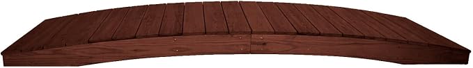 10 FT MAHOGANY Amish Made Pinewood Heavy Duty Garden Bridge by Unknown