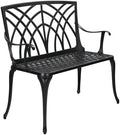 38" Outdoor Garden Bench, Patio Furniture Outdoor Chair by Unknown