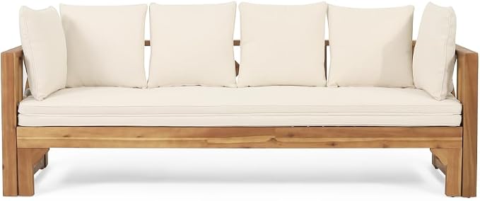 Outdoor Sofa Daybed, Convertible Patio Furniture - Image 3