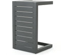Christopher Knight Home Cape Coral Outdoor Aluminum C-Shaped Side Table by ChristopherKnightHome