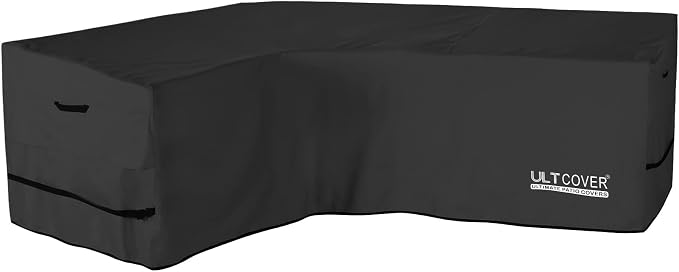 ULTCOVER Patio L-Shaped Left Facing Sofa Cover Waterproof by ULTCOVER