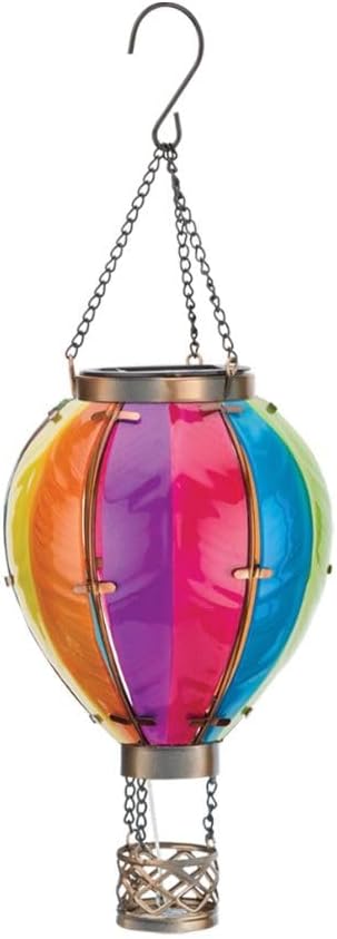 Regal Art & Gift Hot Air Balloon Solar Lantern – Hanging Solar-Powered LED - Image 2