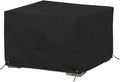Covers & All Square Ottoman Cover, 12 Oz Waterproof UV & Weather Resistant by CoversAll