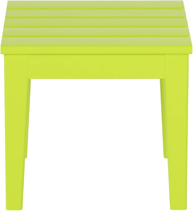 WestinTrends Ashore Outdoor Patio Modern Adirondack Side Table by WestinTrends